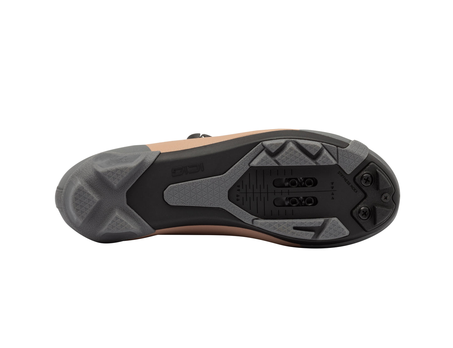 Chaussures XC gravel Sidi Liinea Woman, semelle X2NC et platine de cale 4 trous