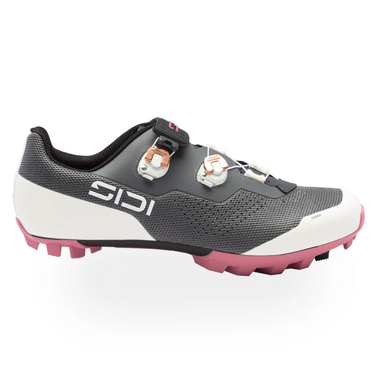 SIDI DOMINATOR X Sapatos de BTT XC/Gravel para mulher Branco/Bege