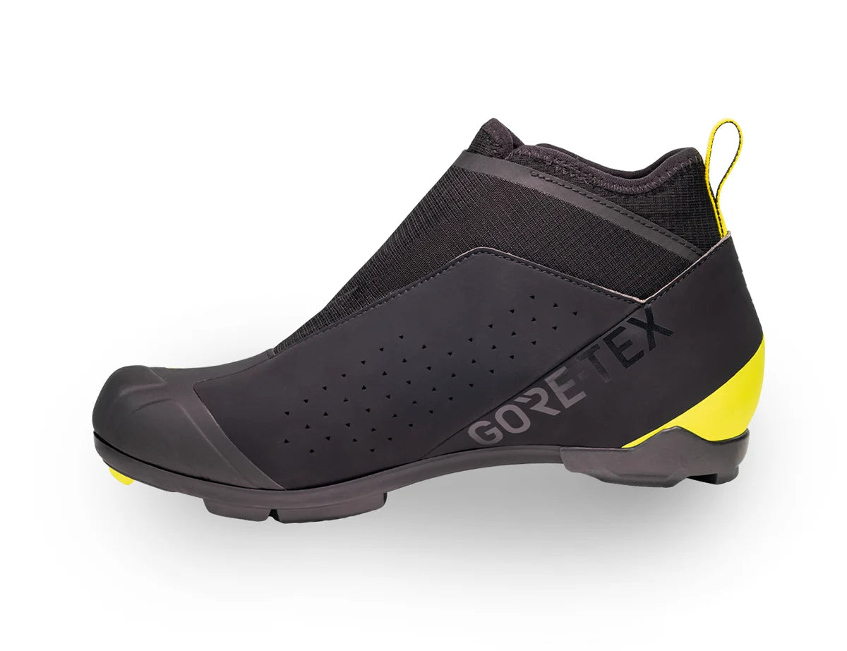 Sapatos de BTT de inverno SIDI HIEMX S GTX pretos/amarelos