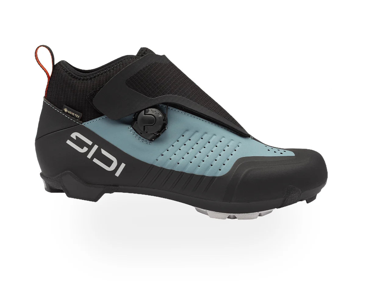 Sapatos de BTT de inverno SIDI HIEMX S GTX cinzentos/brancos