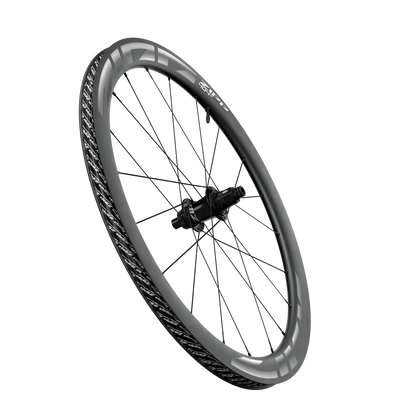 Roda Traseira ZIPP 404 S A1 Tubeless Ready (Center Lock) Preto/Cinzento