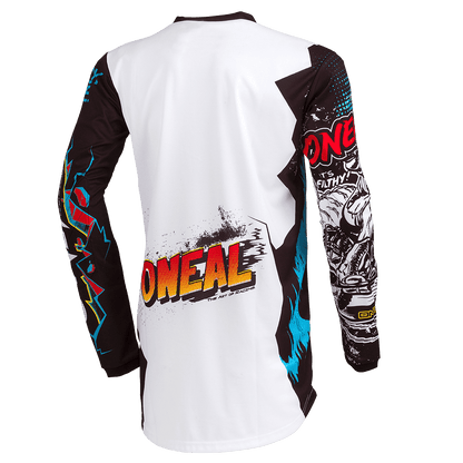Maillot O'NEAL ELEMENT VILLAIN Junior Mangas Compridas Branco