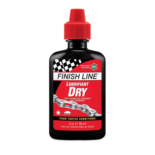 Lubrifiant pour Chaîne en Burette FINISH LINE DRY LUBE - Toutes Conditions (60 ml)