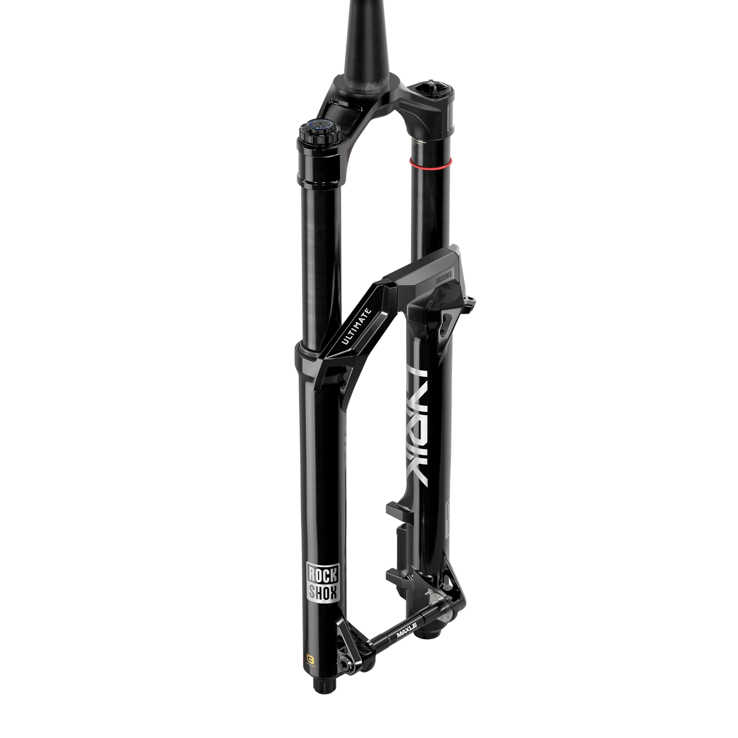 Forquilha Lyrik Ultimate CHARGER 3.2 RC2 - 29" Boost™ 15x110 Preto Brilhante Alum Str Tpr 44offset C5/R55 LinearXL (inclui para-lamas aparafusados, porca estrela, Maxle Stealth)E1