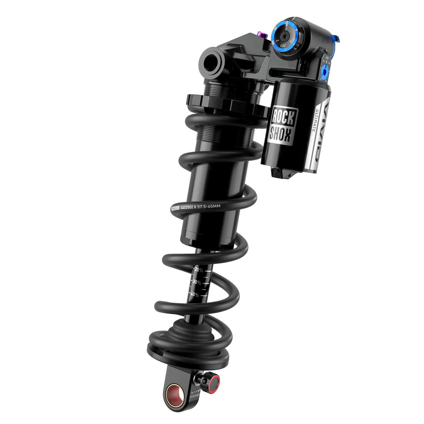 ROCKSHOX VIVID COIL ULTIMATE RC2T D1 Amortecedor de molas de munhão