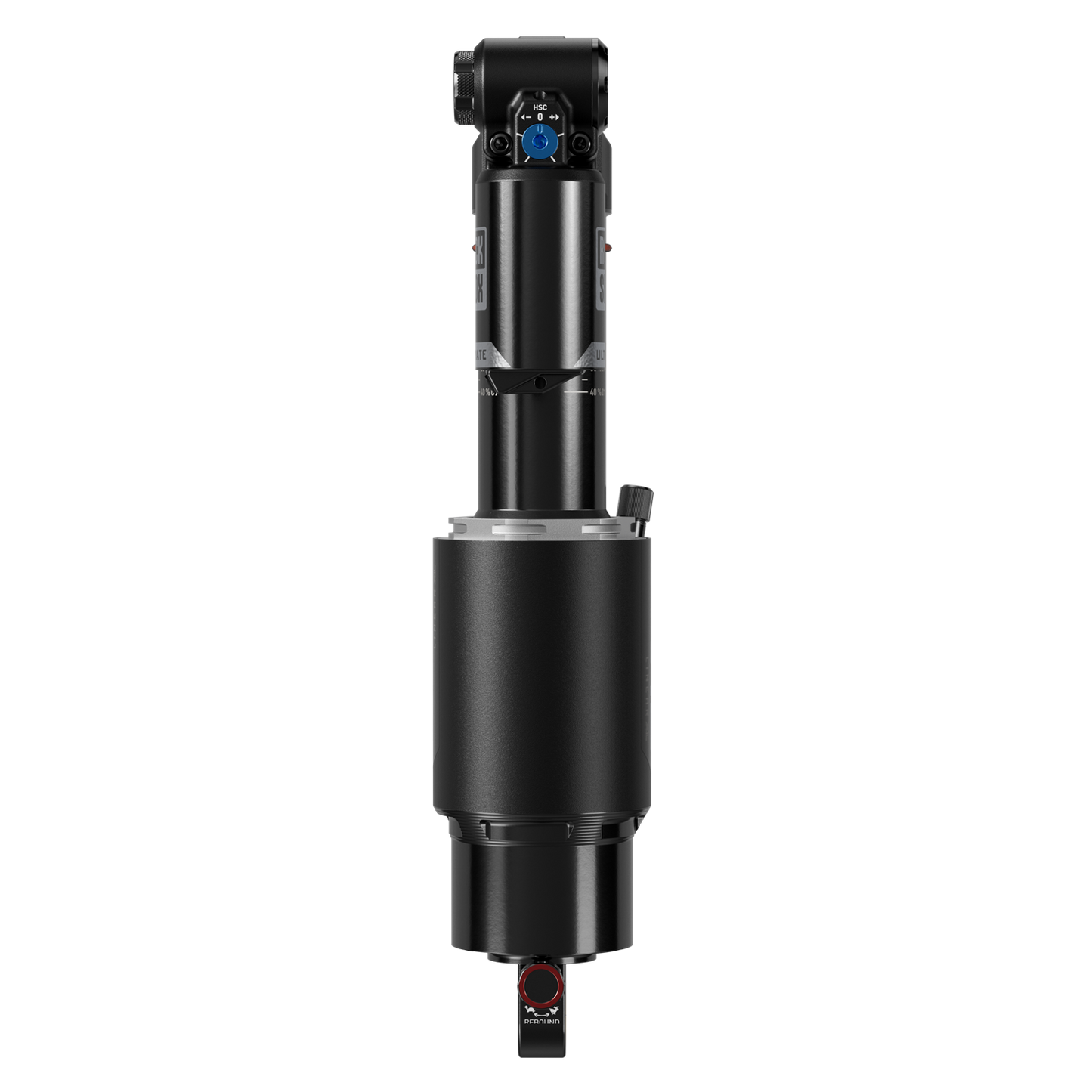 Amortecedor Traseiro Vivid Ultimate DH RC2 - LinearXL Air, 2 tokens, Reb55/Comp34, fundo hidráulico ajustável, padrão padrão - D1