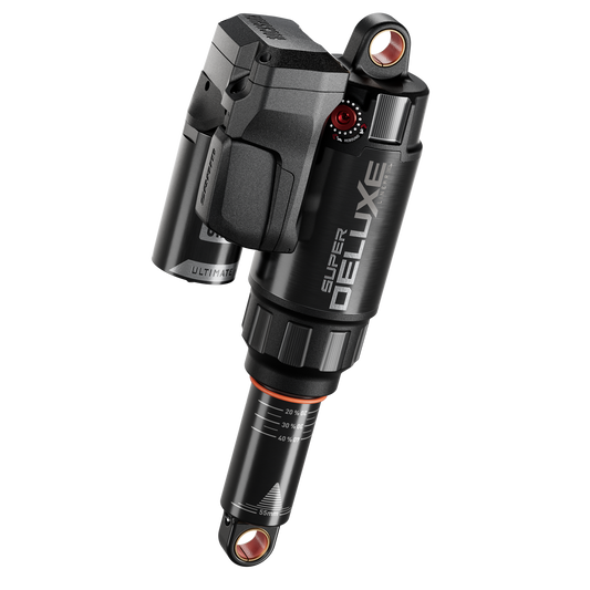 RS Super Deluxe Ultimate Flight Attendant - (230x65) LinearXLAir, TokenLoc3, Reb55/Comp37, Mid4-Lock6, HydB/O Std Std(Bateria, carregador USB-C)-D1Trek Slash 2023+Gen6