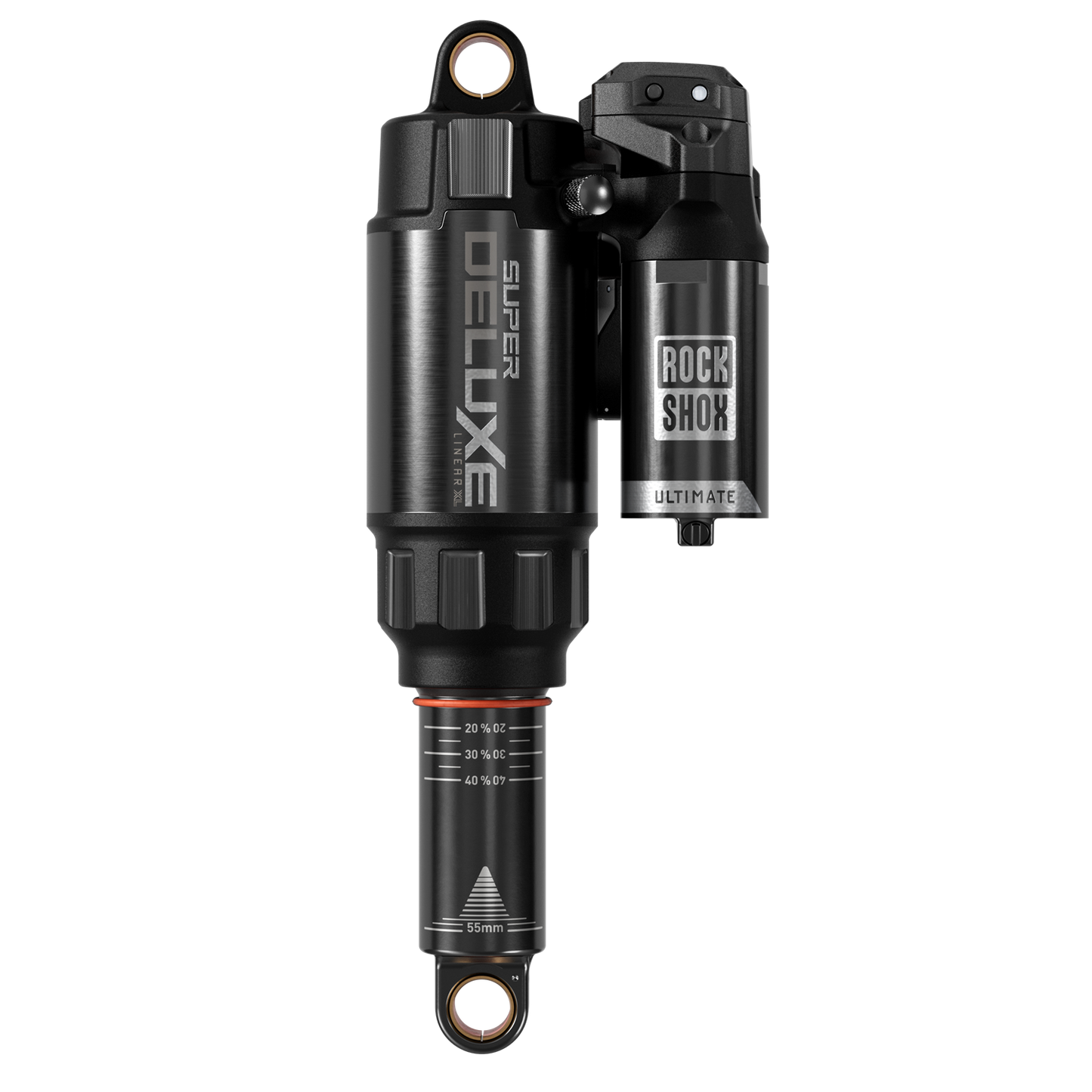 RS Super Deluxe Ultimate Flight Attendant - (210x55) LinearXLAir, TokenLoc3,Reb55/Comp26,Mid4-Lock6,HB Std NB 90deg(8x20,8x25)Bateria,Carregador USB-C)-D1 StumpJumper15S2-S6 2025+