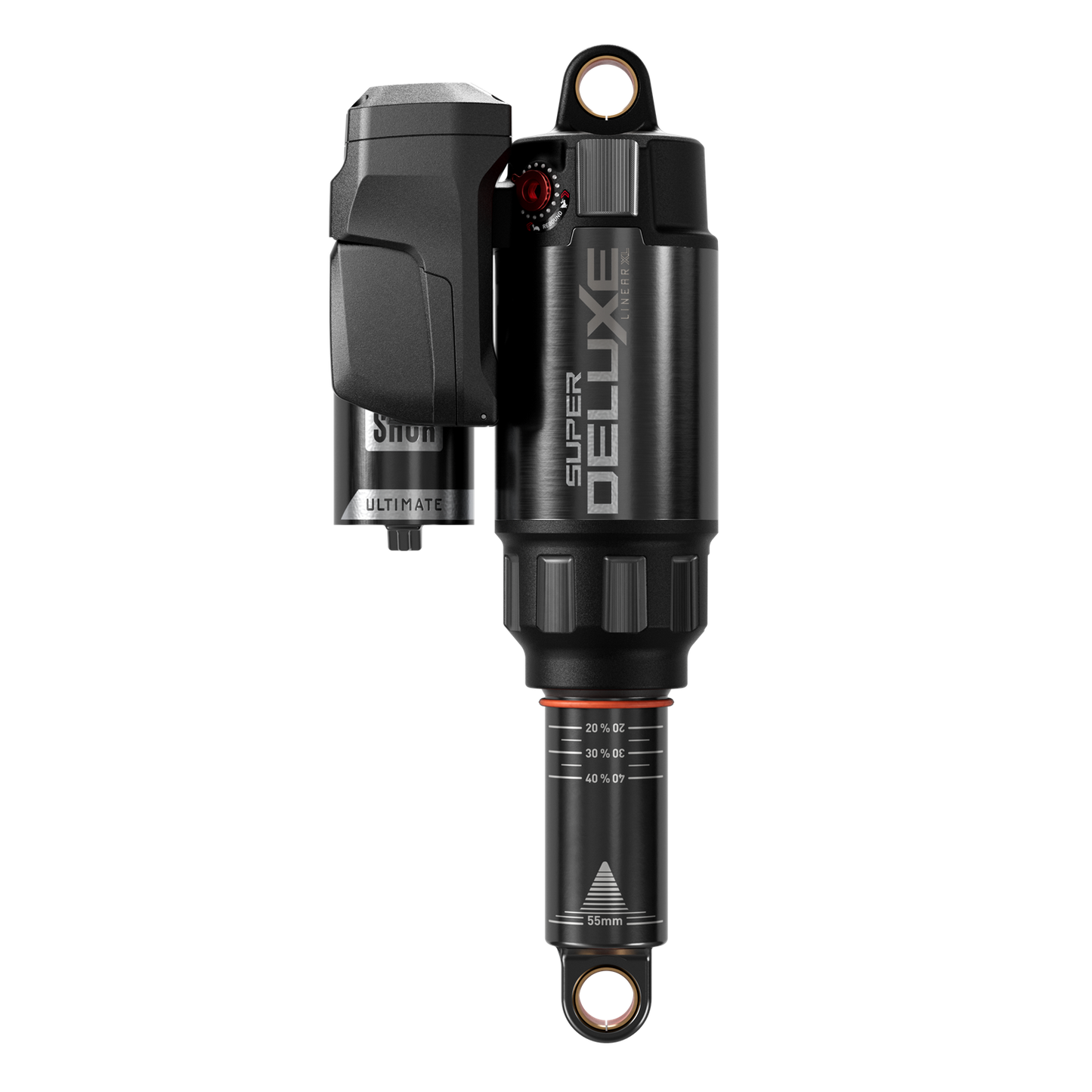 RS Super Deluxe Ultimate Flight Attendant - (210x55) LinearXLAir, TokenLoc3,Reb55/Comp26,Mid4-Lock6,HB Std NB 90deg(8x20,8x25)Bateria,Carregador USB-C)-D1 StumpJumper15S2-S6 2025+