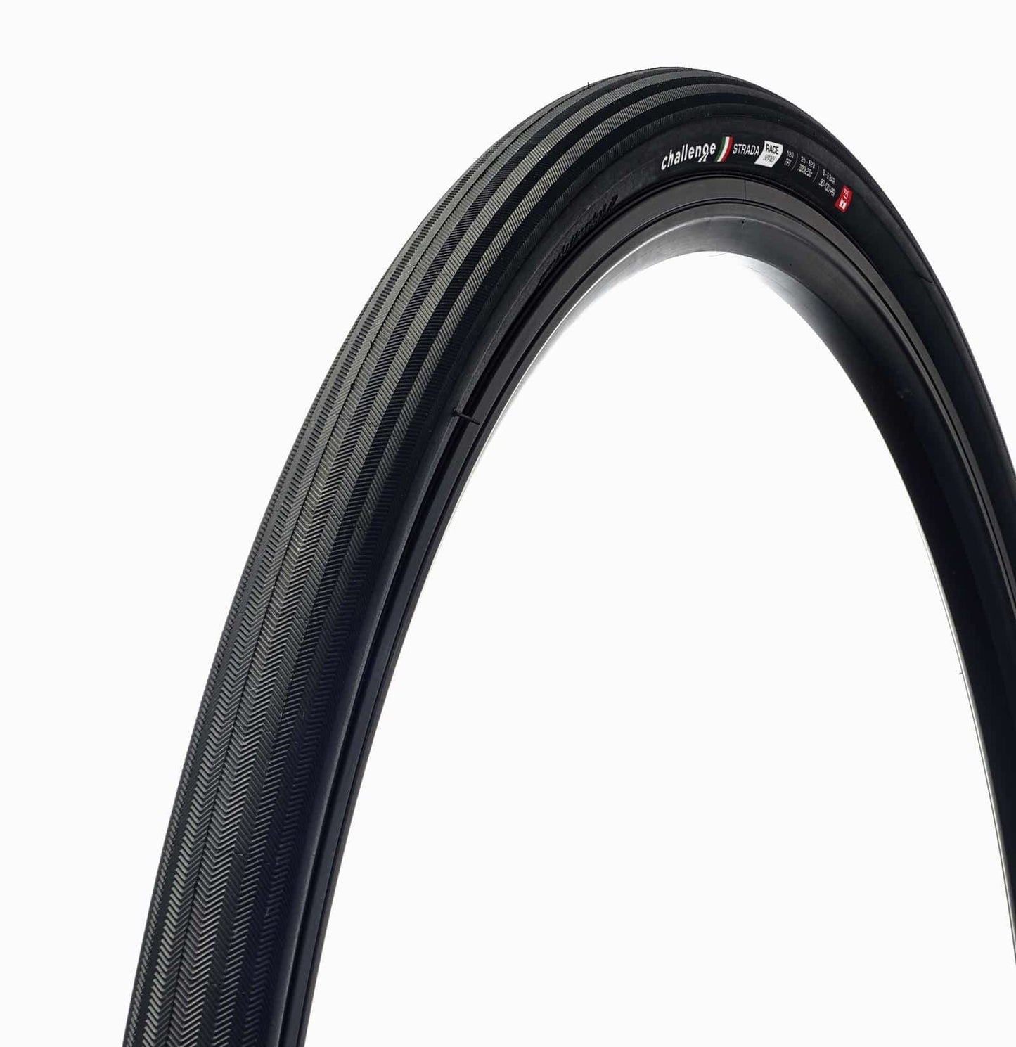 Pneu CHALLENGE STRADA 700x25c TubeType Preto