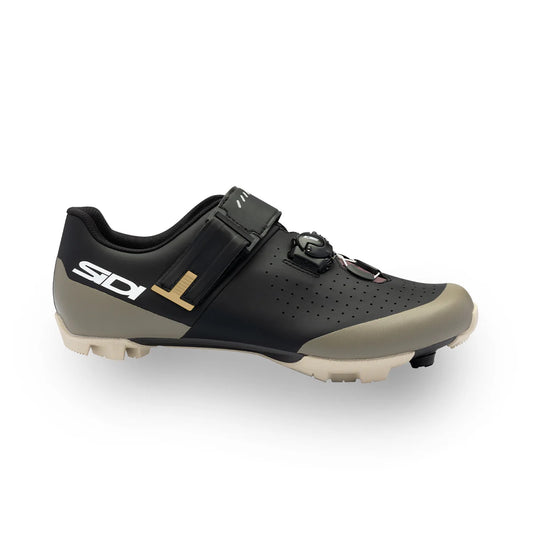SIDI PHYSIS XC/Gravel Sapatos MTB Preto/Cáqui