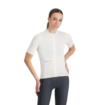 Maillot SPORTFUL CLASSIC Mangas Curtas Mulher Creme