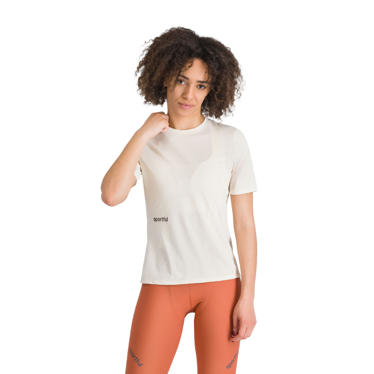 SPORTFUL SUPERGIARA TEE Camisola de manga curta para mulher Creme