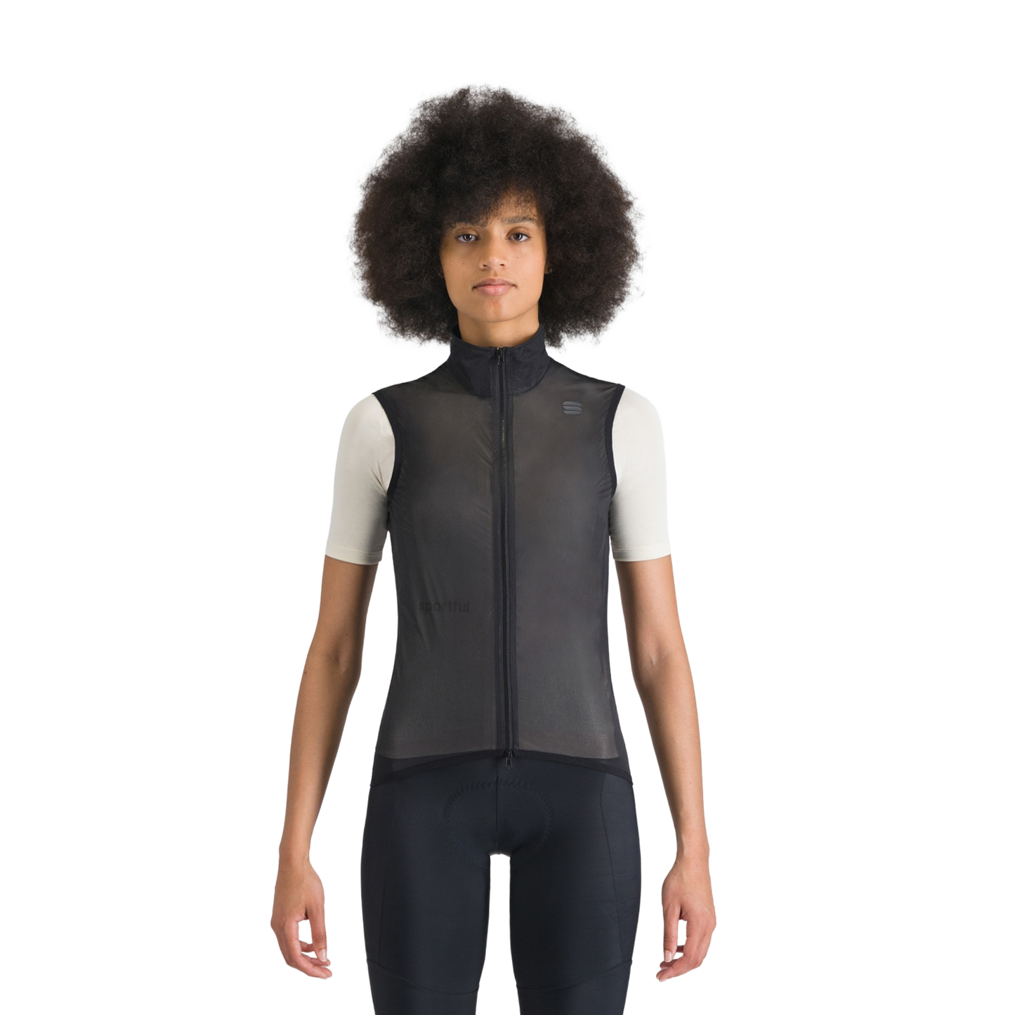Casaco sem mangas SPORTFUL LIGHT AIR para mulher Preto