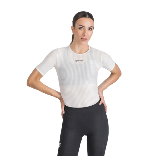 Roupa interior de manga curta SPORTFUL PRO para mulher Branco