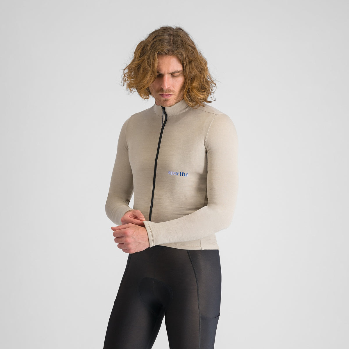 Camisola SPORTFUL SUPERGIARA WOOL de manga comprida bege