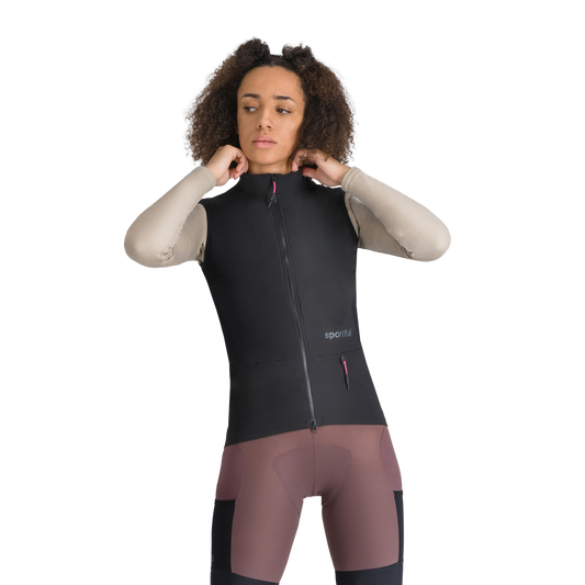 Casaco sem mangas SPORTFUL SUPERGIARA 2 para mulher Preto