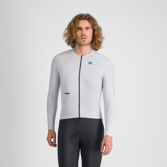 Camisola de ciclismo SPORTFUL SUPERNOVA de manga comprida cinzenta