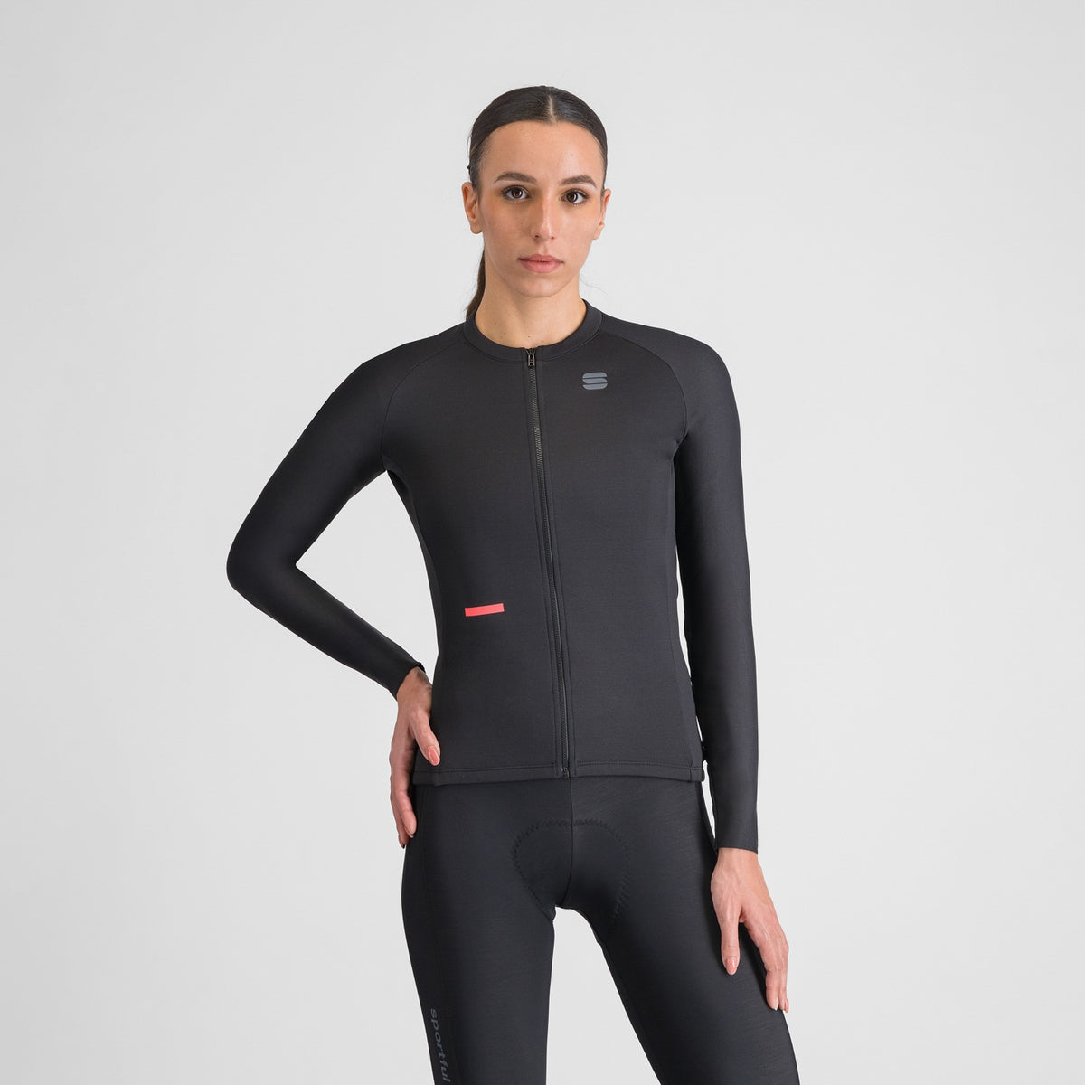 Camisola SPORTFUL SUPERNOVA de manga comprida para mulher preta