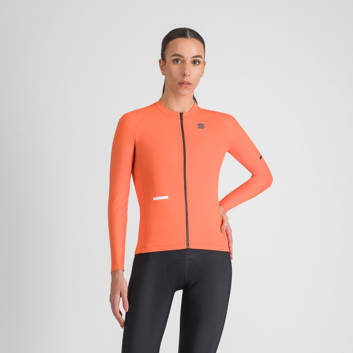 Camisola SPORTFUL Supernova de manga comprida para mulher vermelha
