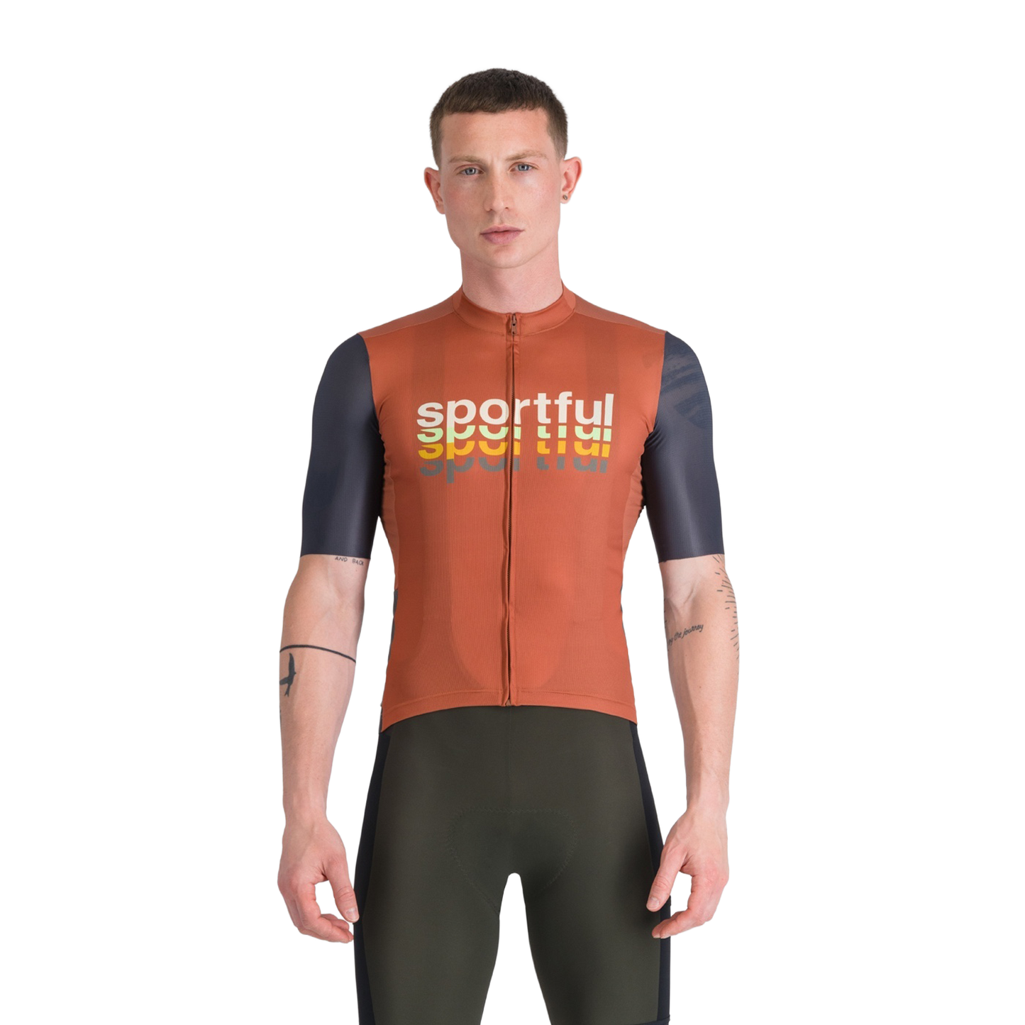 SPORTFUL SUPERGIARA 2 LOGO Jersey de manga curta Laranja