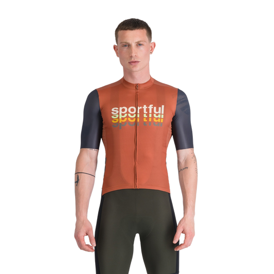 SPORTFUL SUPERGIARA 2 LOGO Jersey de manga curta Laranja