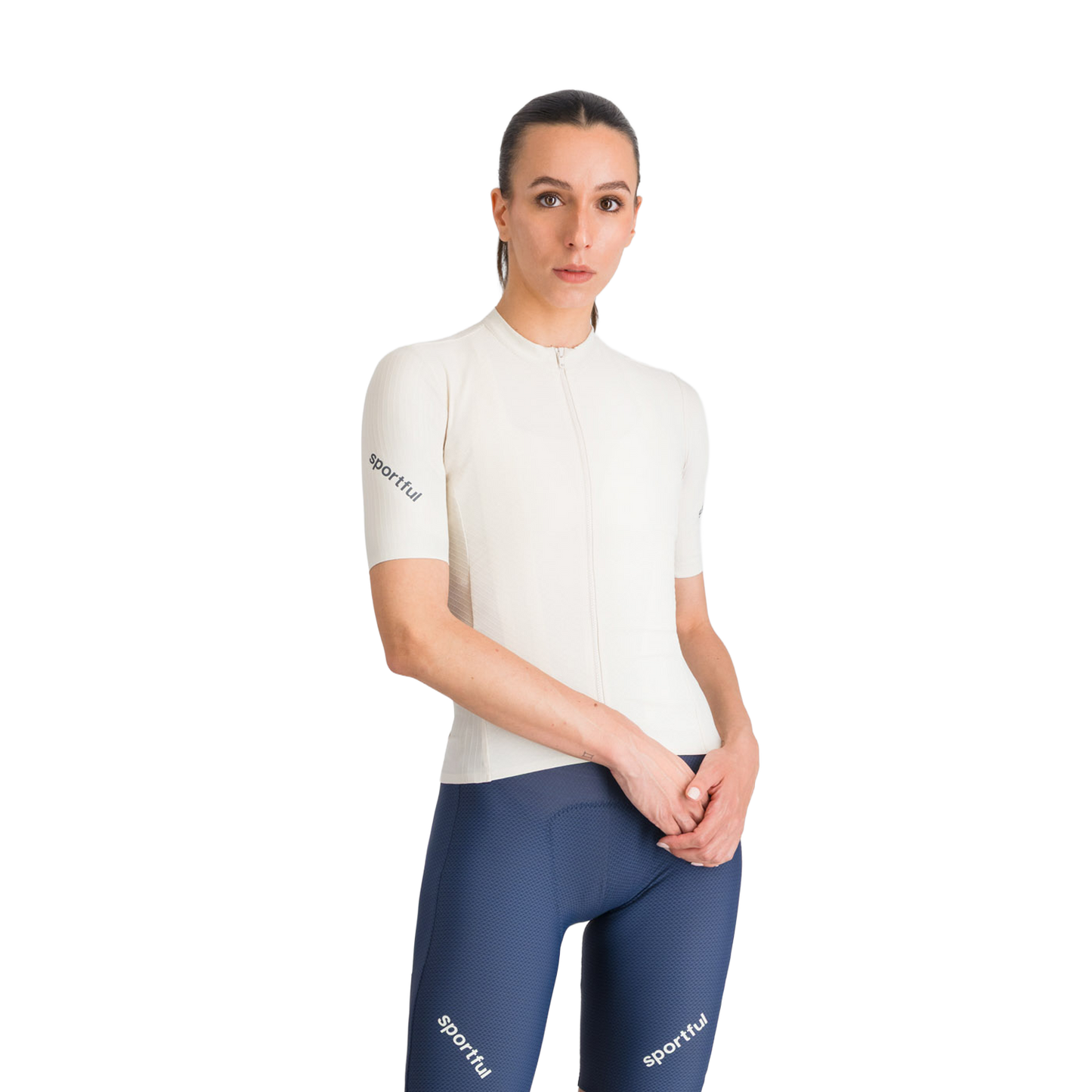 Camisola de manga curta SPORTFUL HYPEREPIC para mulher Creme