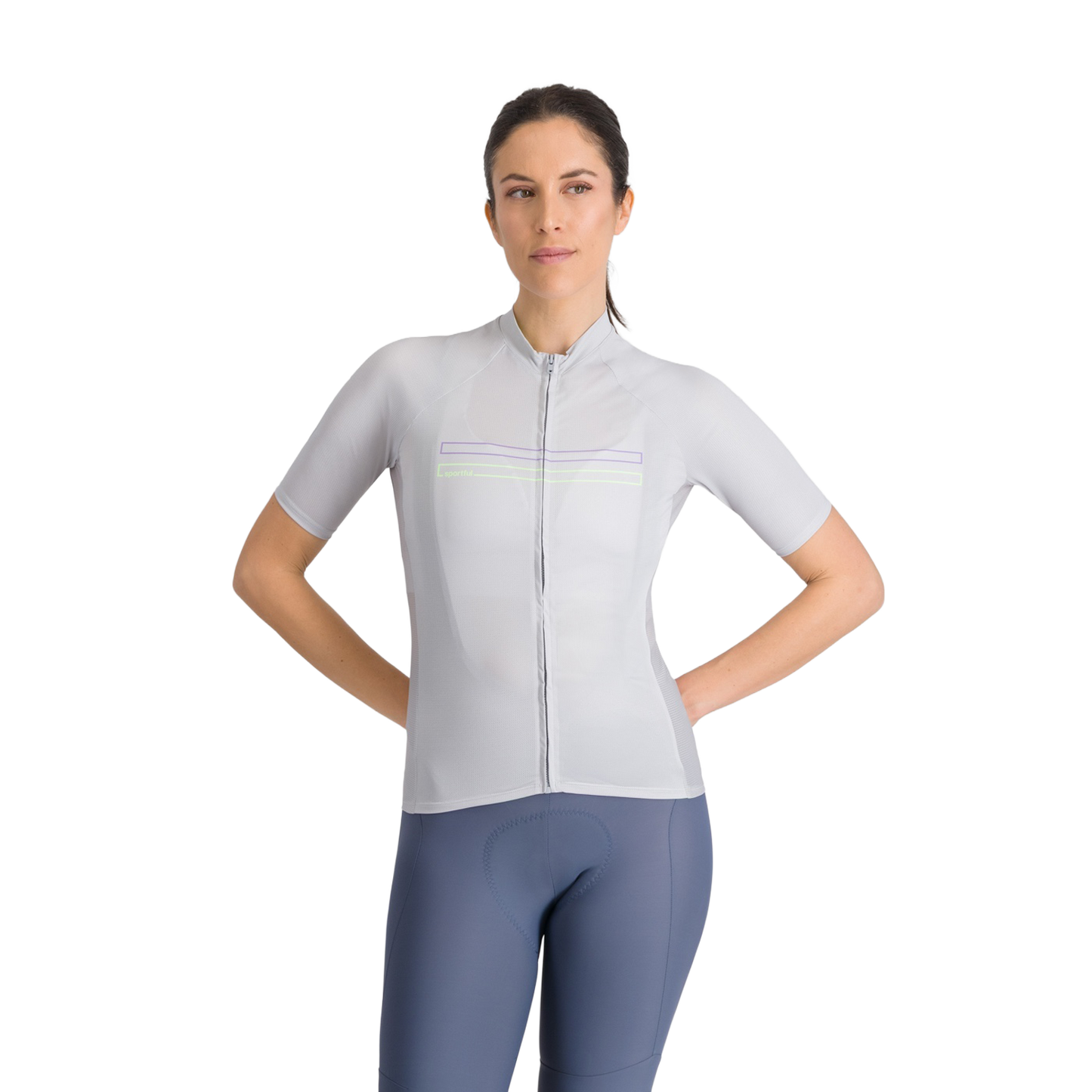 Camisola de manga curta SPORTFUL STARLIGHT 2 para mulher Cinzento