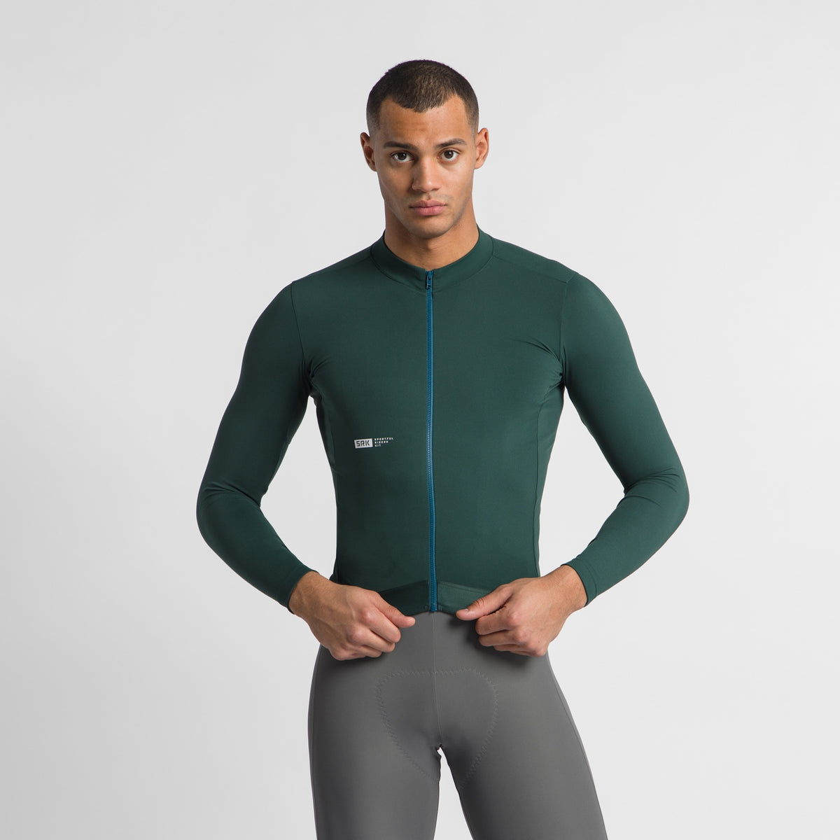 Camisola de ciclismo SPORTFUL SRK 2 de manga comprida verde