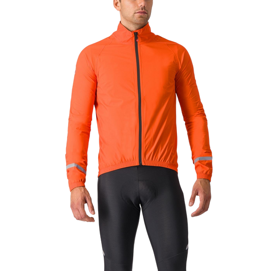 Casaco CASTELLI EMERGENCY 2 RAIN Laranja