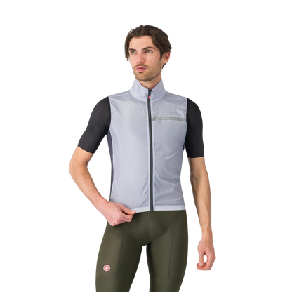 Colete CASTELLI SQUADRA STRETCH Cinzento