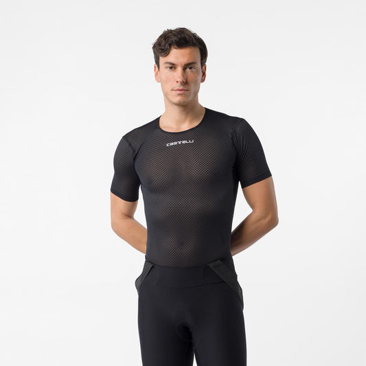 Roupa Interior CASTELLI PRO MESH 2.0 Mangas Curtas Preto