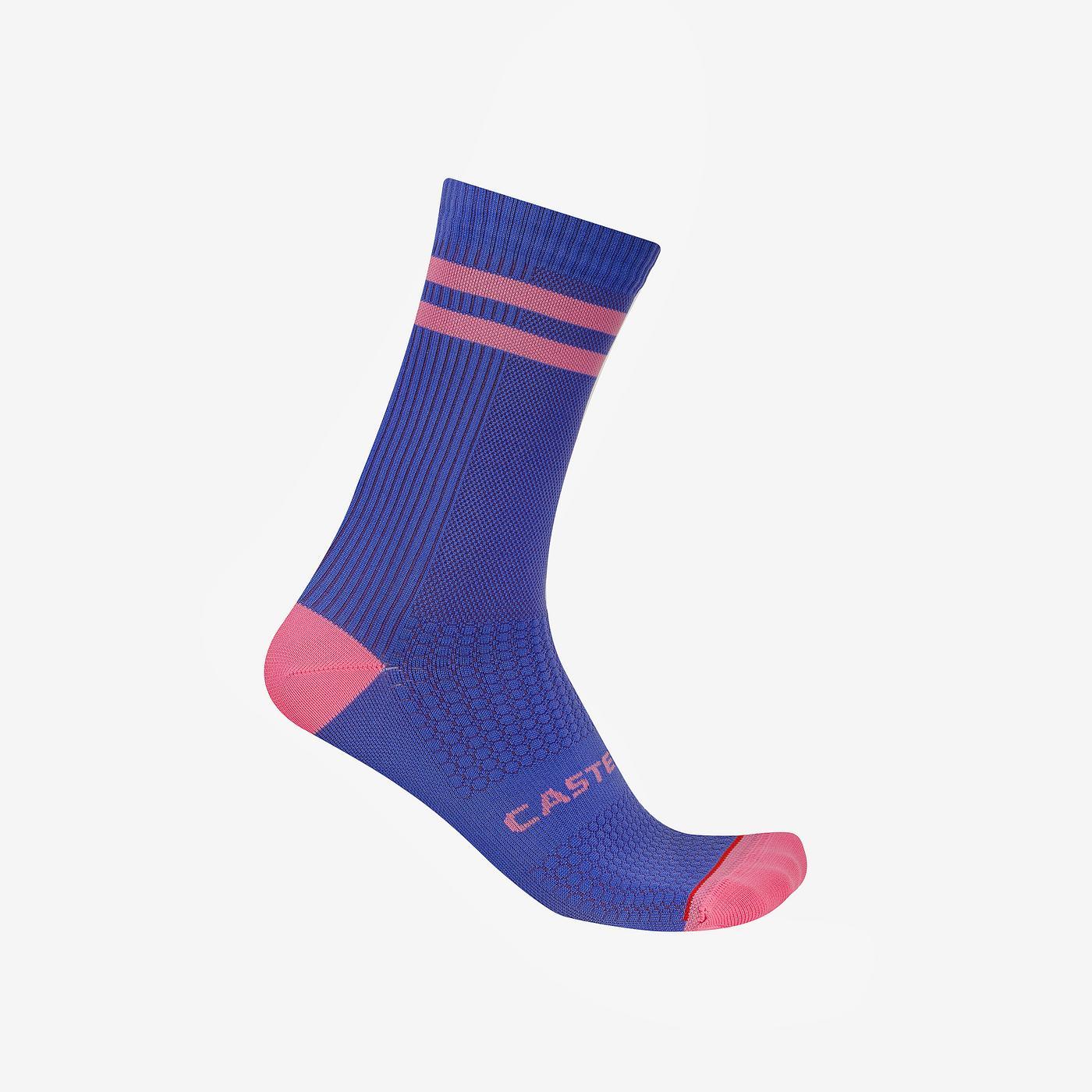 CASTELLI ORIGINALE 18 Meias Violeta/Rosa