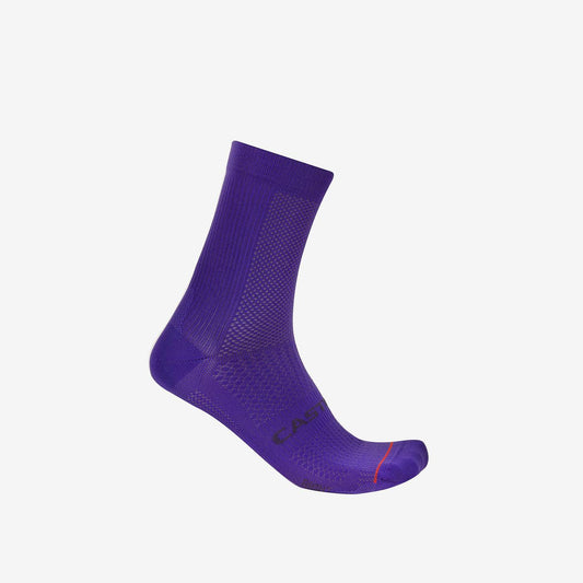 Meias CASTELLI ESPRESSO2 12 para mulher Roxo