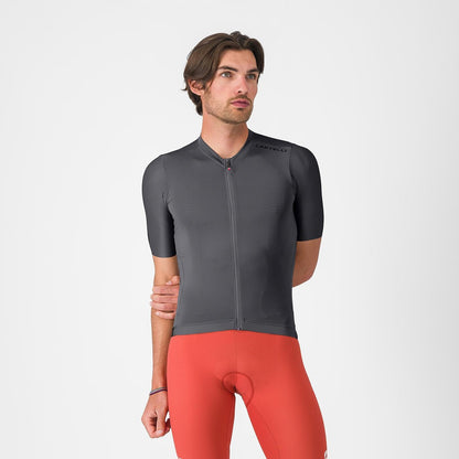 Maillot CASTELLI ESPRESSO 2 Mangas Curtas Cinzento