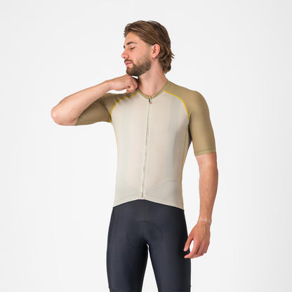 Jersey CASTELLI UNLIMITED ENDURANCE 3 Bege/Caqui