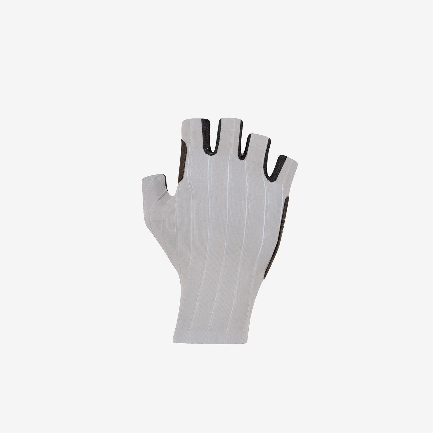 CASTELLI ROSSO CORSA PRO Luvas curtas Cinzento