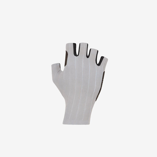 CASTELLI ROSSO CORSA PRO Luvas curtas Cinzento