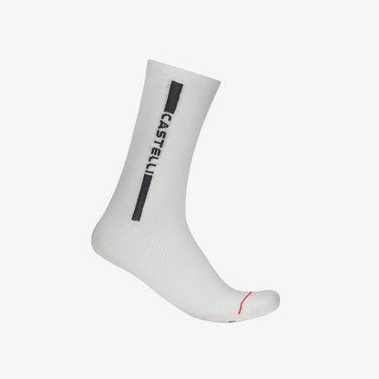 Meias CASTELLI LINEA LOGO 15 Branco/Preto