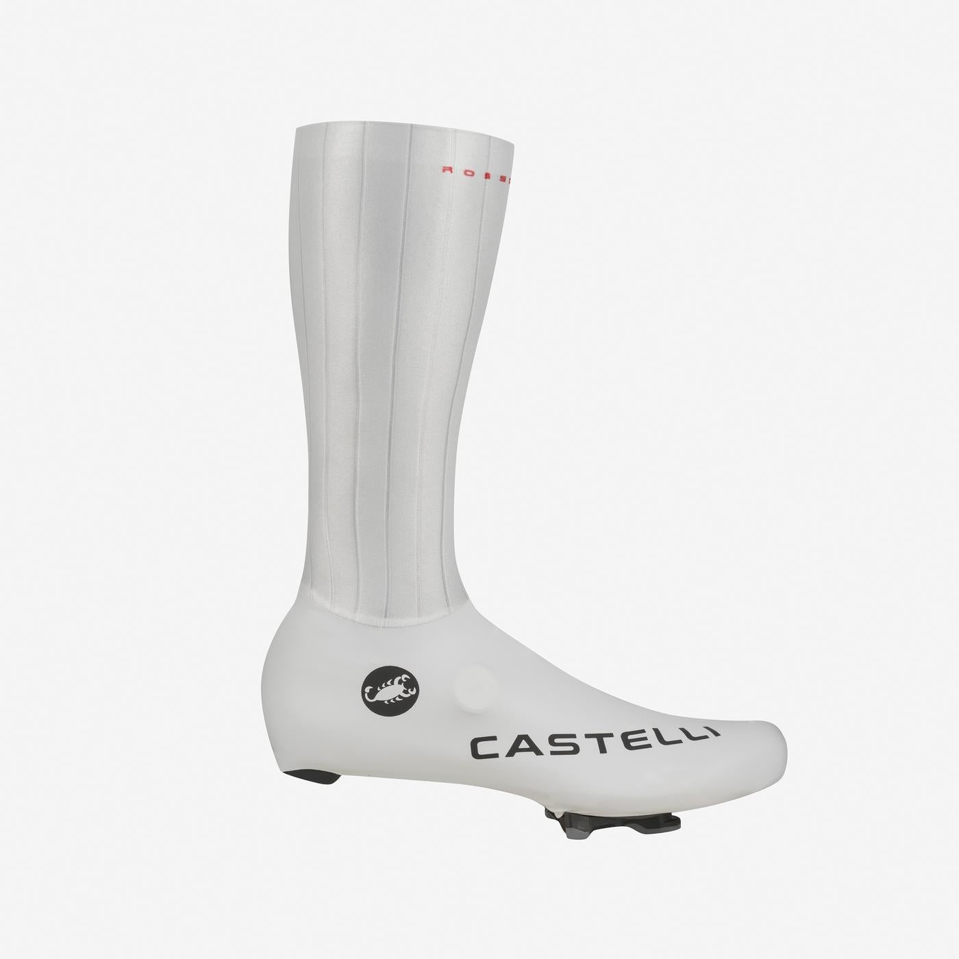 Cobertura de sapatos CASTELLI FAST FEET 4 TT Branco