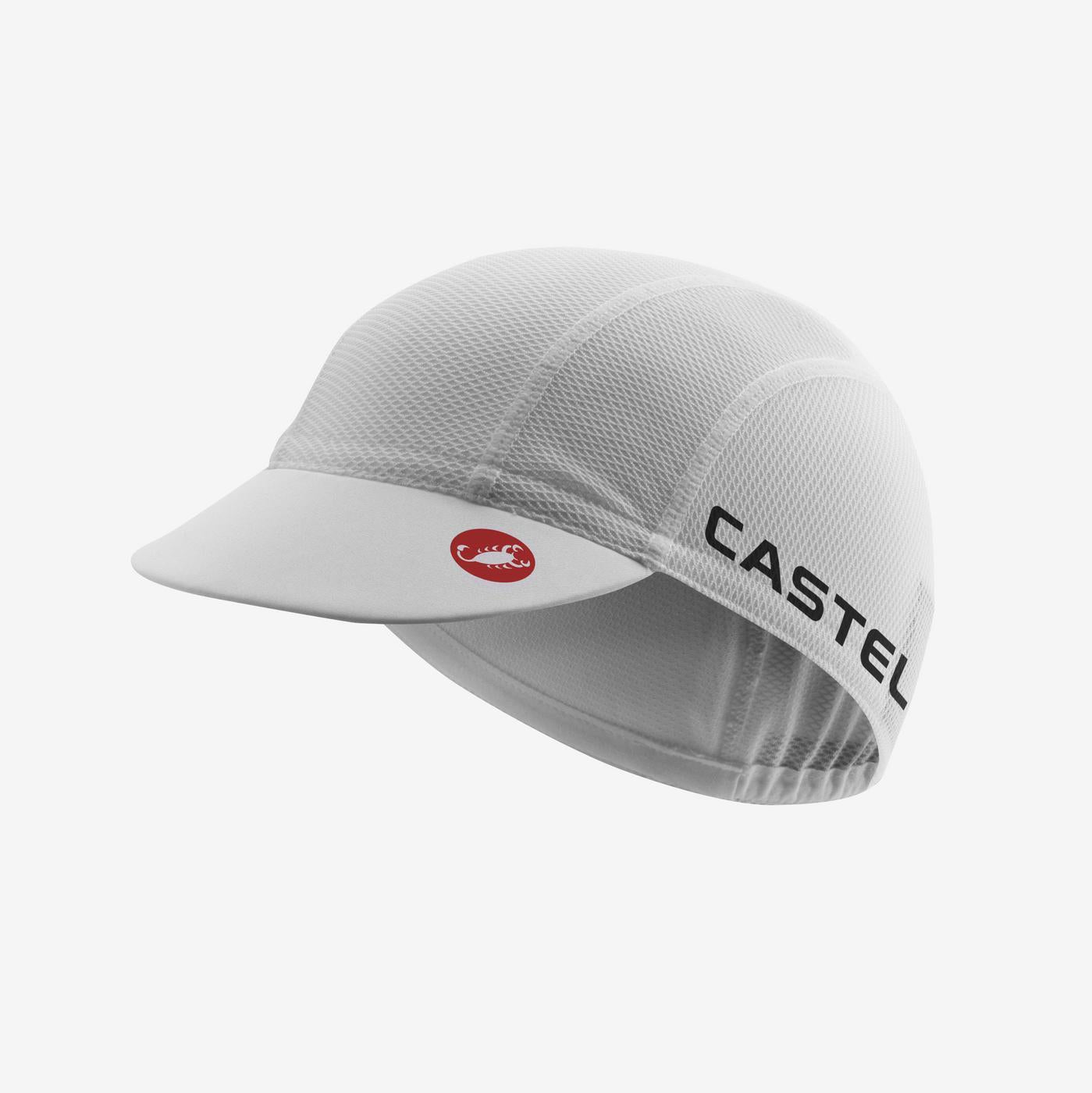 Boné CASTELLI A/C 3 CYCLING Branco