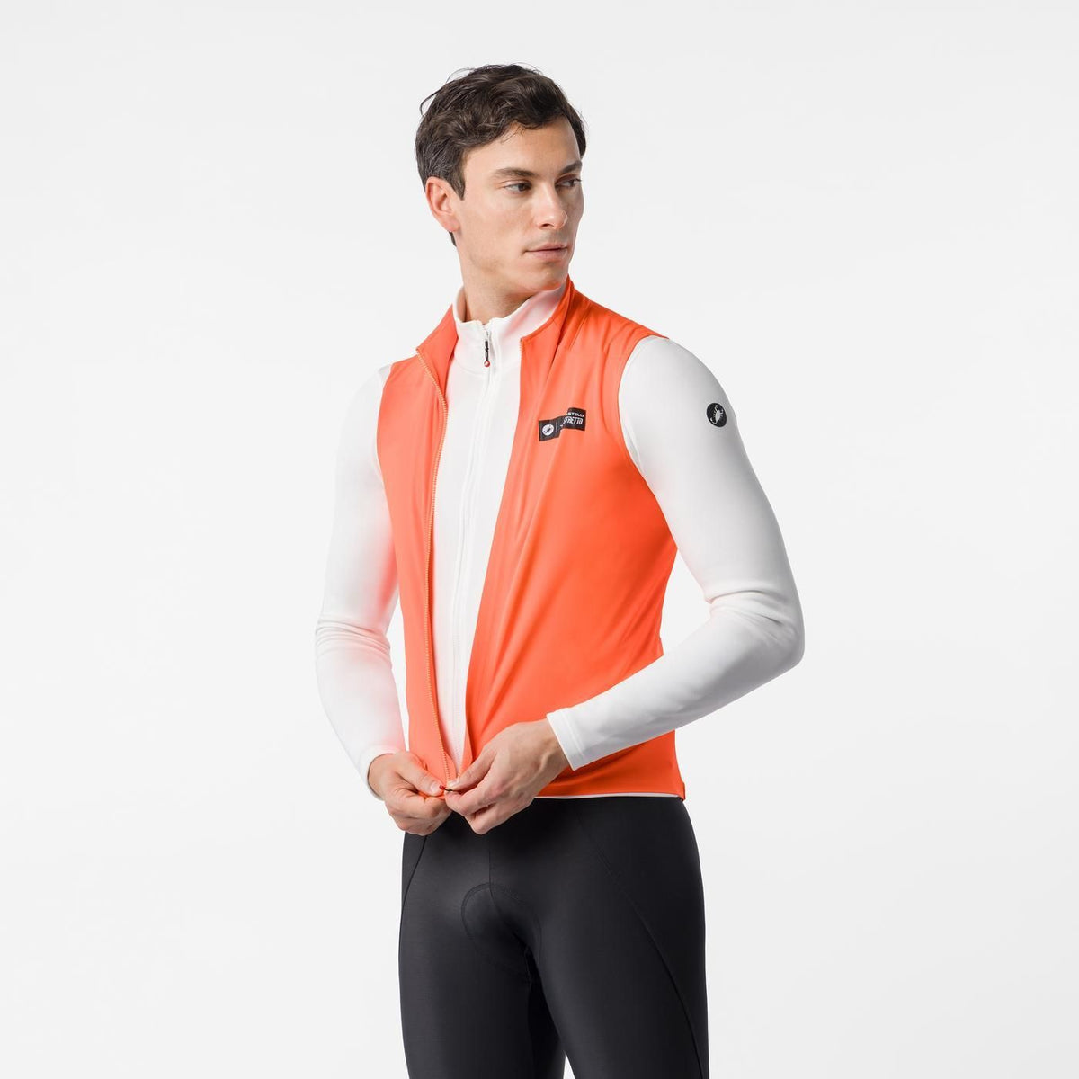 Colete Sem Mangas CASTELLI PERFETTO 2 Laranja