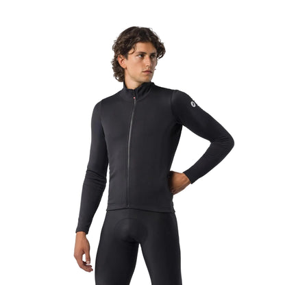 Camisola CASTELLI COMPETIZIONE THERMAL Mangas Compridas Preto