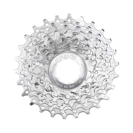 Cassete SRAM PG-1070 de 10 velocidades – fotografia principal sobre fundo branco