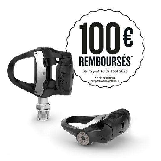 Pedais com sensor de potência GARMIN RALLY RK 110
