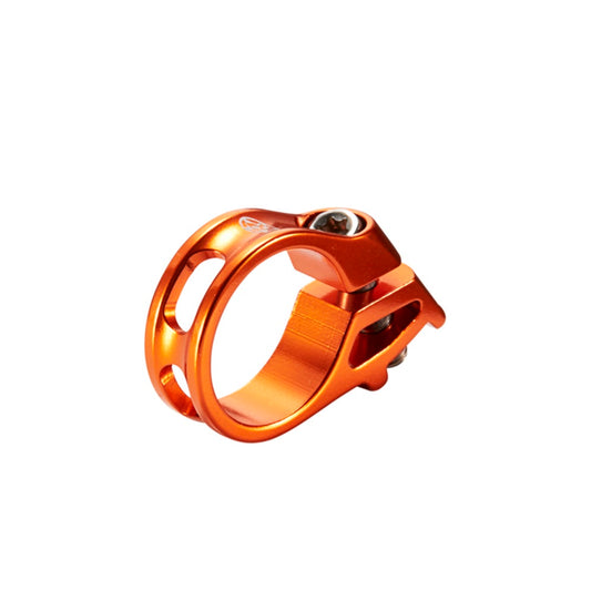 Braçadeira TRIGGER da REVERSE COMPONENTS para a alavanca de velocidades SRAM Laranja