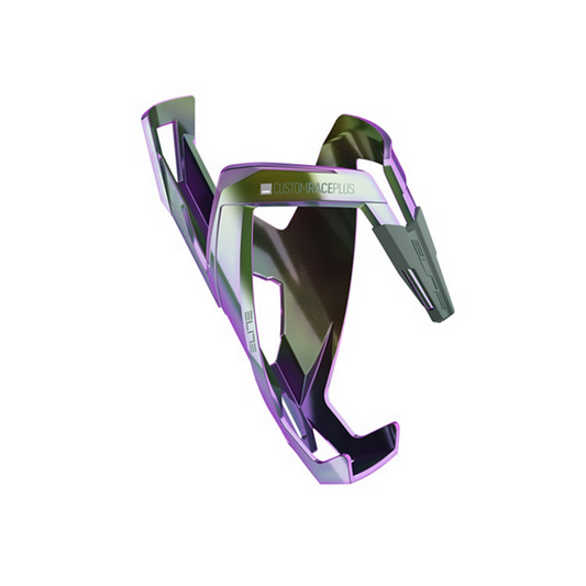 Gaiola para garrafa ELITE CUSTOM RACE PLUS Verde Violeta Iridescente