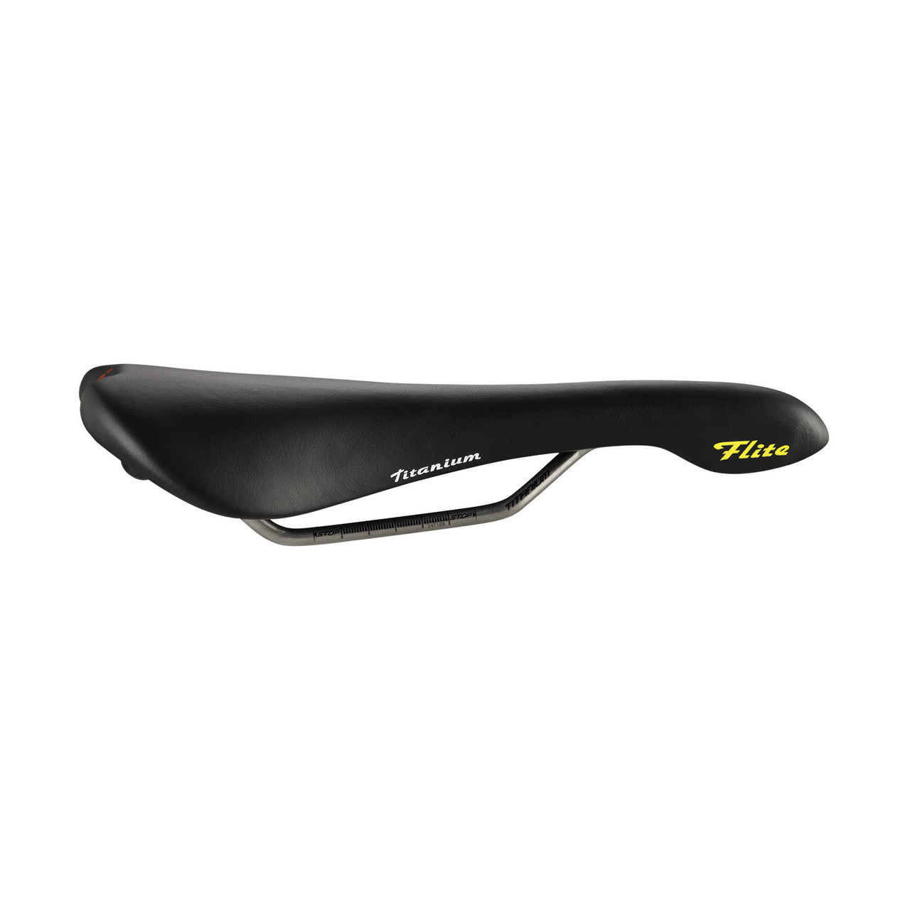 Selim SELLE ITALIA Flite 1990 L1 146mm Carris Titânio - vista de perfil