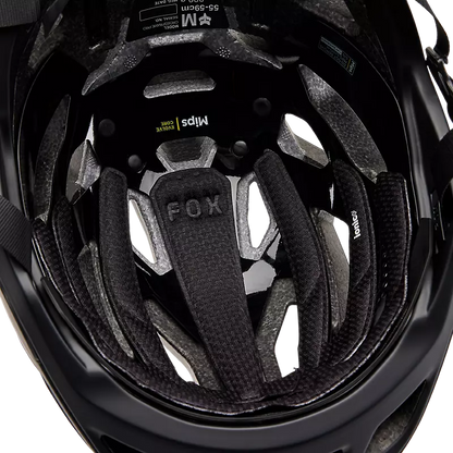 Capacete BTT/Gravel FOX CROSSFRAME PRO MIPS Preto Mate