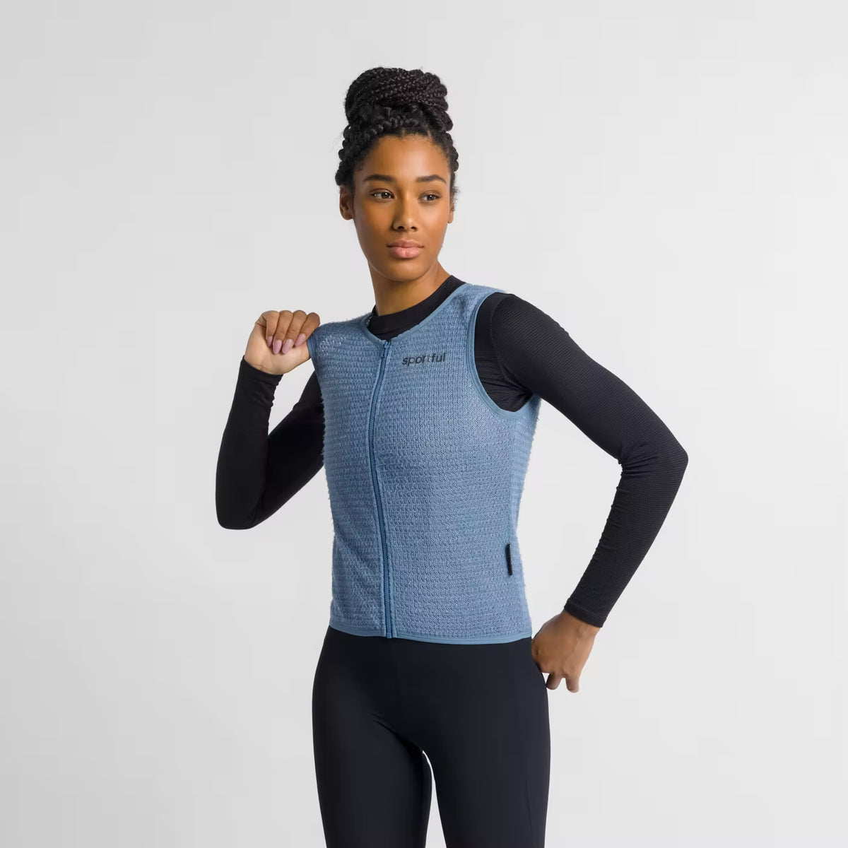 Camisola interior SPORTFUL ALPHA® sem mangas para mulher azul